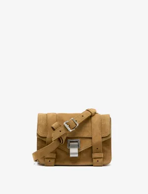 PS1 Mini Crossbody Bag in Nubuck Calf