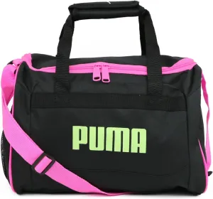 PUMA Kids' Evercat Transformation Duffel (One-Size, Black/Bright Pink)