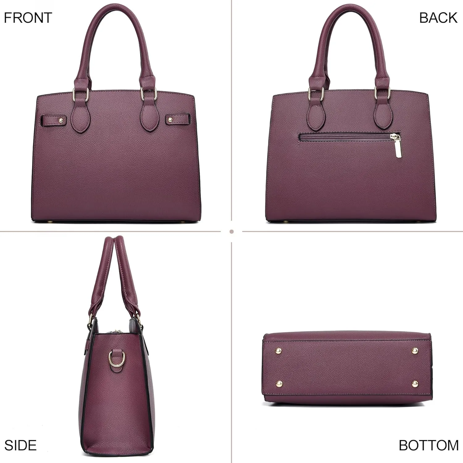 Purses and Handbags for Women Satchel Fashion Ladies Top Handle Shoulder Tote Bags