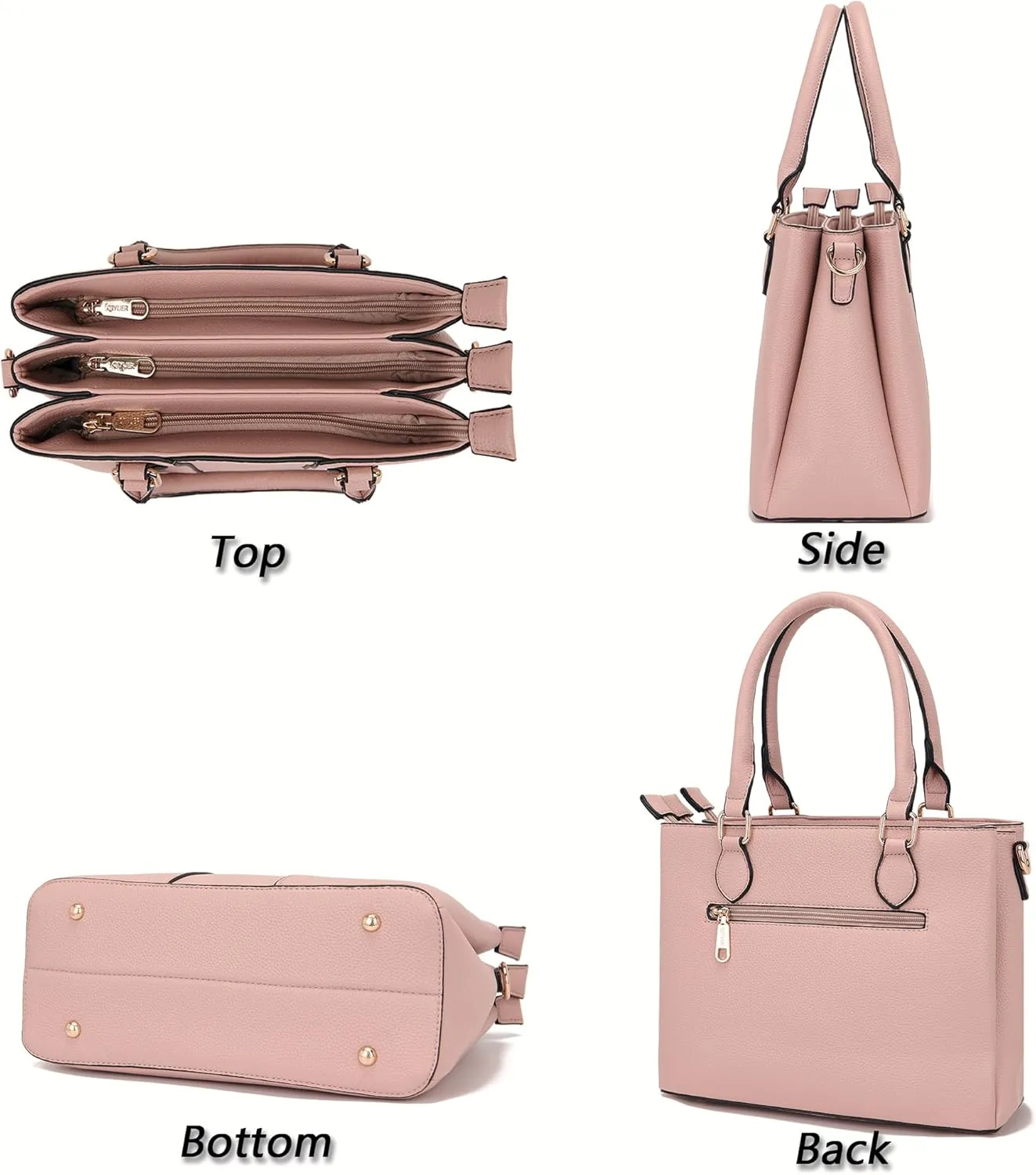 Purses and Wallet Set for Women Crossbody Top Handle Tote Satchel PU Leather Shoulder Bags