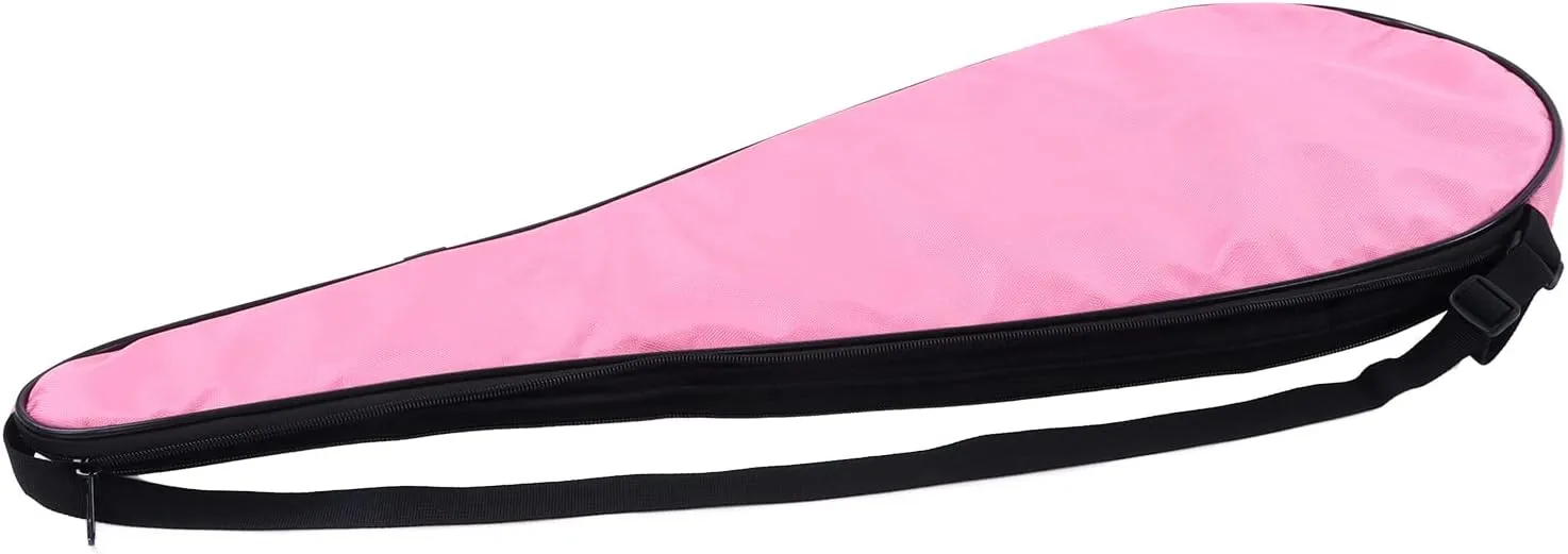 Racket Bag, Squash Racquet Cover Bag, Lightweight Padded Racket Carrying Bag with Adjustable Shoulder Strap