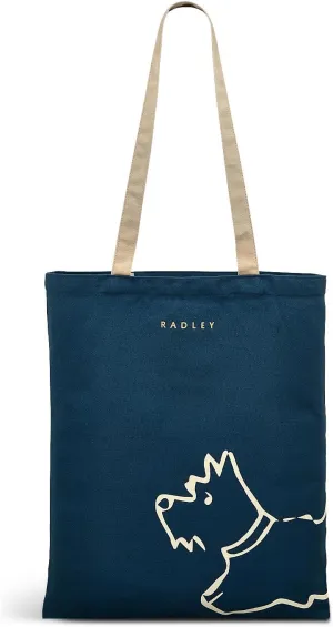RADLEY London Icon Responsible Medium Open Top Reusable Recycled Canvas Tote Bag