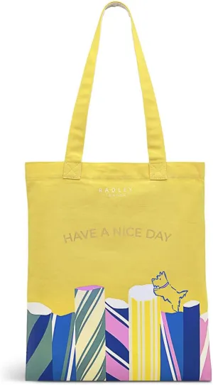RADLEY London Rock Climbing Responsible Medium Reusable Recycled Canvas Tote Bag