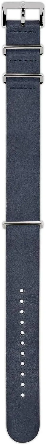 Rado Captain Cook 42mm Blue Leather NATO Strap