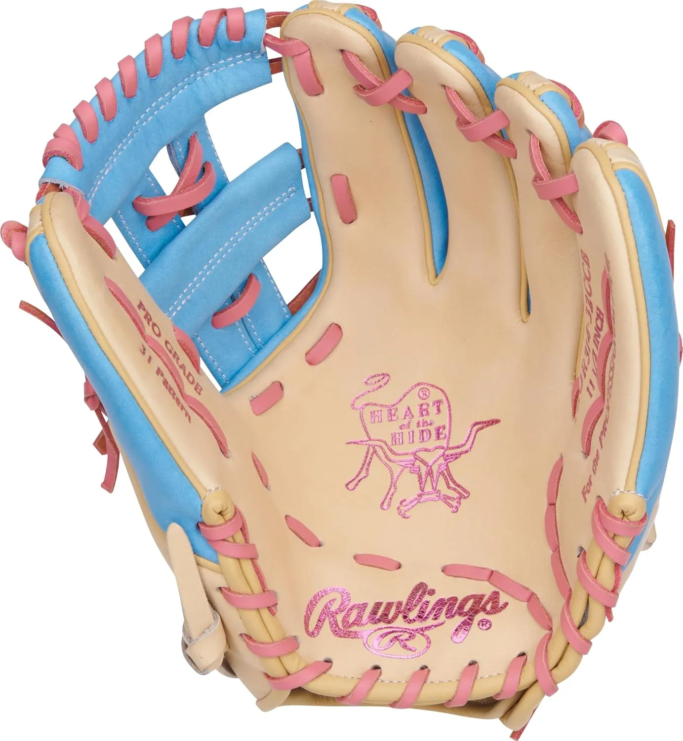 Rawlings | Heart of The Hide Baseball Glove | Traditional Break-in | Sizes 11.25" - 12.75" | Multiple Styles