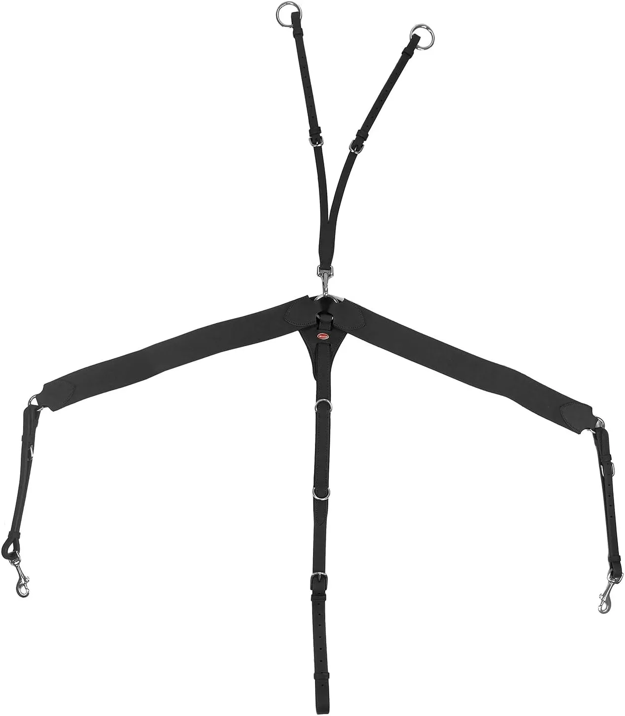 Ready to Ride V Check Breast Plate Cob Black