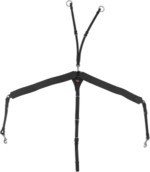 Ready to Ride V Check Breast Plate Cob Black
