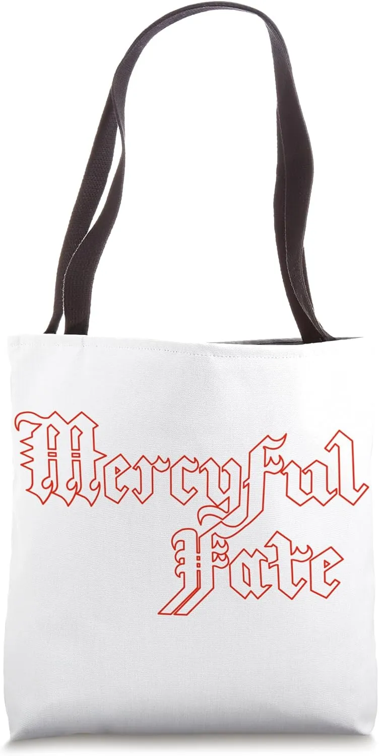 Red Logo Outline Tote Bag