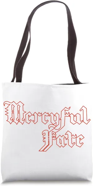 Red Logo Outline Tote Bag
