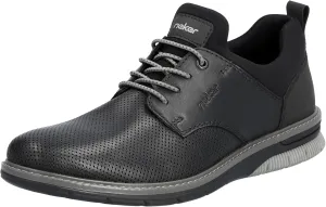 Rieker Men's Low-Top Trainers 14450, Men's Low Shoes, black, 10 Men