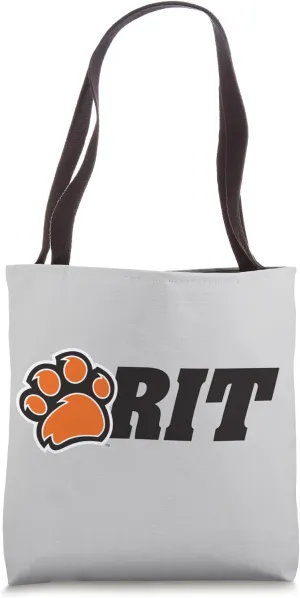 Rochester Institute of Technology RIT Paw Logo Tote Bag