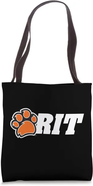Rochester Institute of Technology RIT Paw Logo Tote Bag