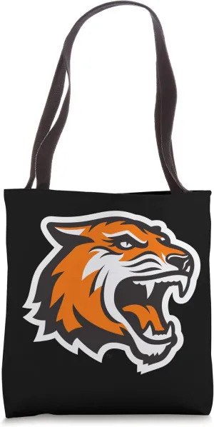 Rochester Institute of Technology RIT Tiger Roar Logo Tote Bag