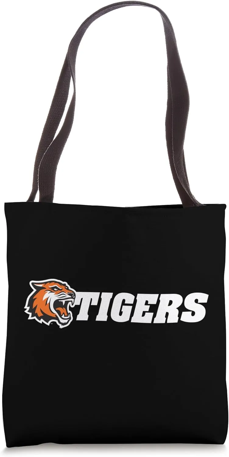 Rochester Institute of Technology RIT Tigers Logo Tote Bag