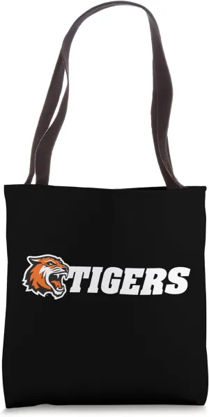 Rochester Institute of Technology RIT Tigers Logo Tote Bag
