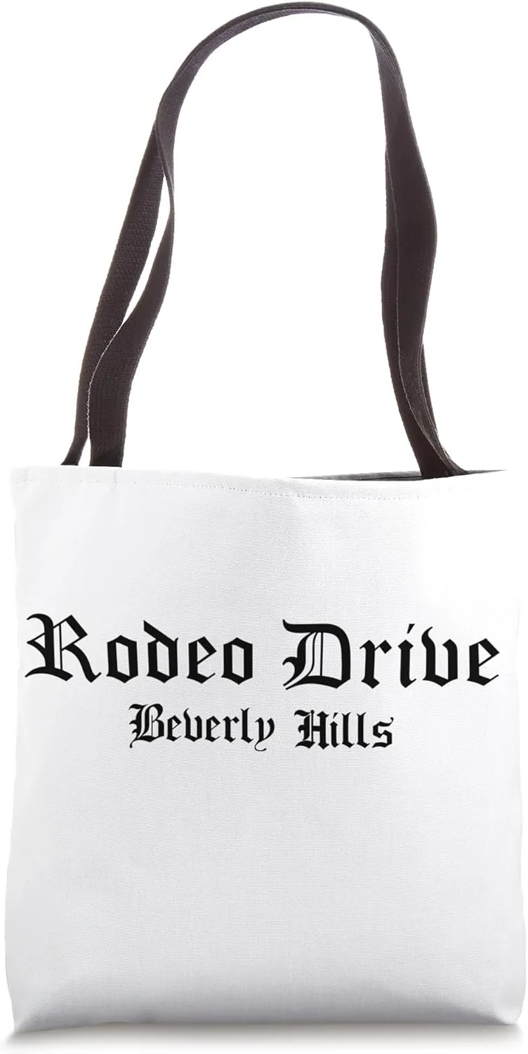 Rodeo Drive Beverly Hills California Los Angeles Rodeo Drive Tote Bag