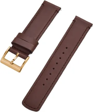 Run Ken Genuine Leather Watchbands 20mm 22mm Watch Strap Pin Buckle Quick Release Wrist Belt Bracelet