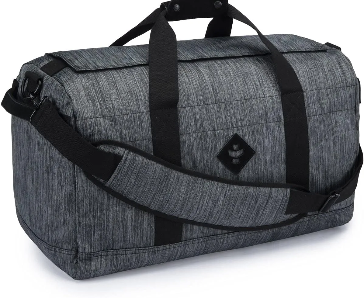 RV20050 Around-Towner Medium, Striped Black Duffle
