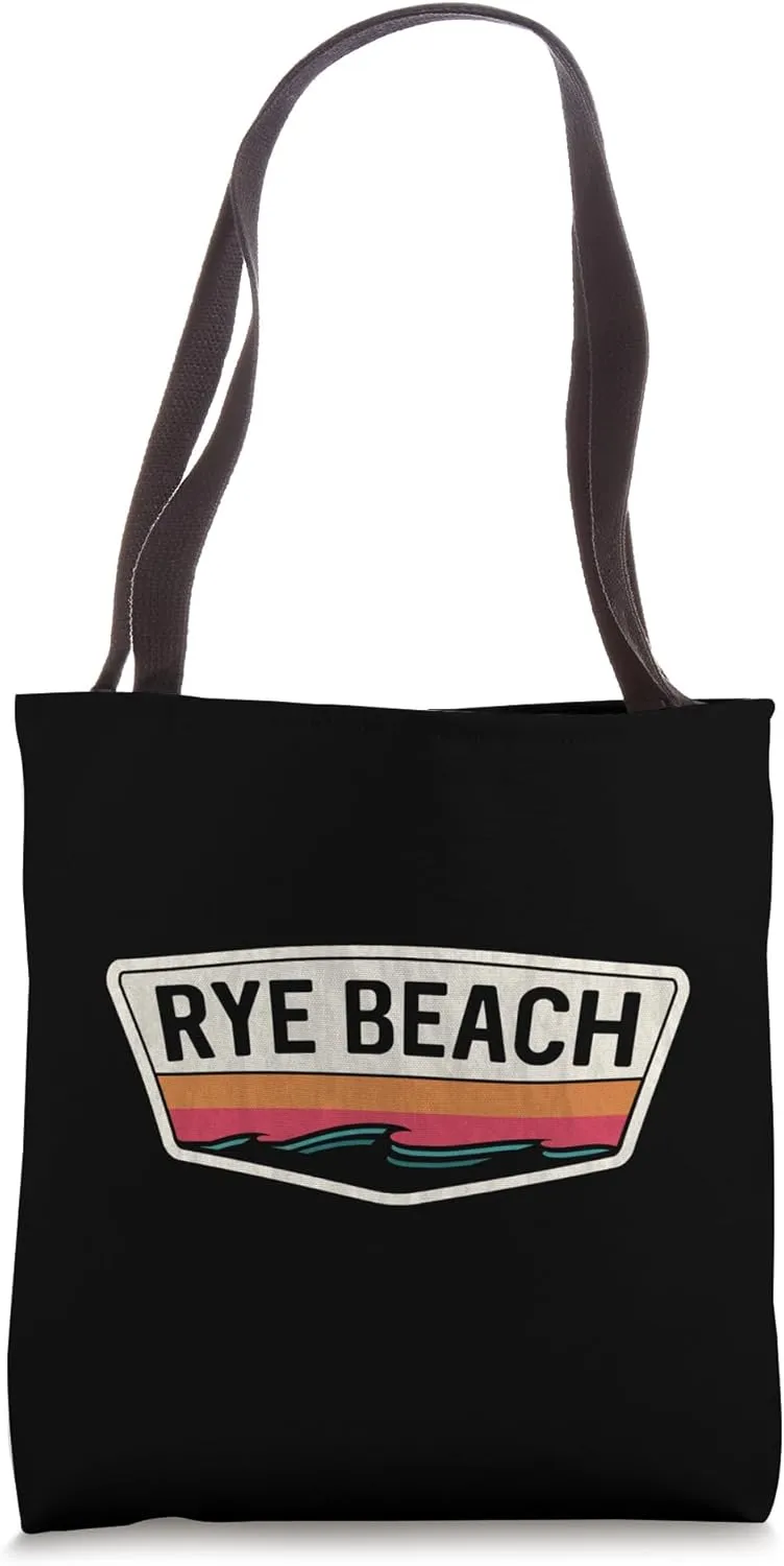 Rye Beach New Hampshire - Rye Beach NH Shield Tote Bag