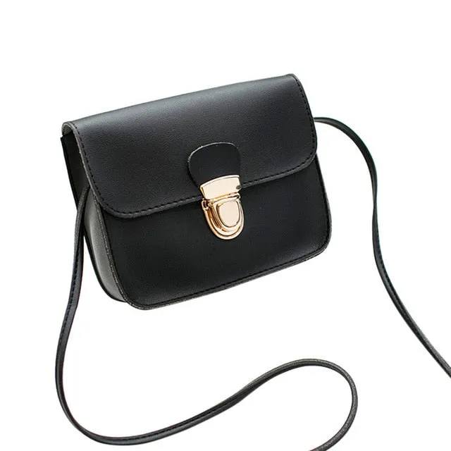 sac Fashion Famous Bundle deal Solid Lock Crossbody Cover Shoulder Bag Women Woman Bags Valentine's Day discount Messenger beach Brands Women Phone Color 2018 Bag
