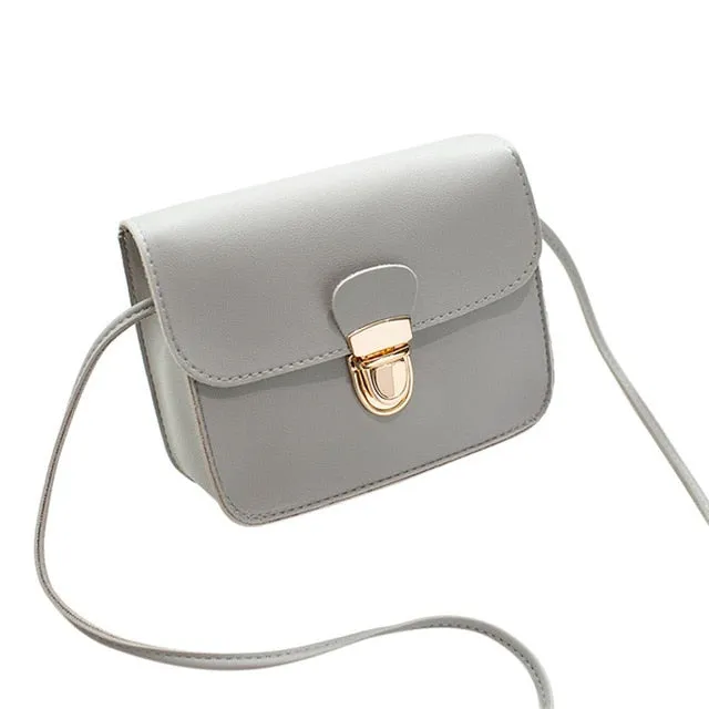 sac Fashion Famous Bundle deal Solid Lock Crossbody Cover Shoulder Bag Women Woman Bags Valentine's Day discount Messenger beach Brands Women Phone Color 2018 Bag