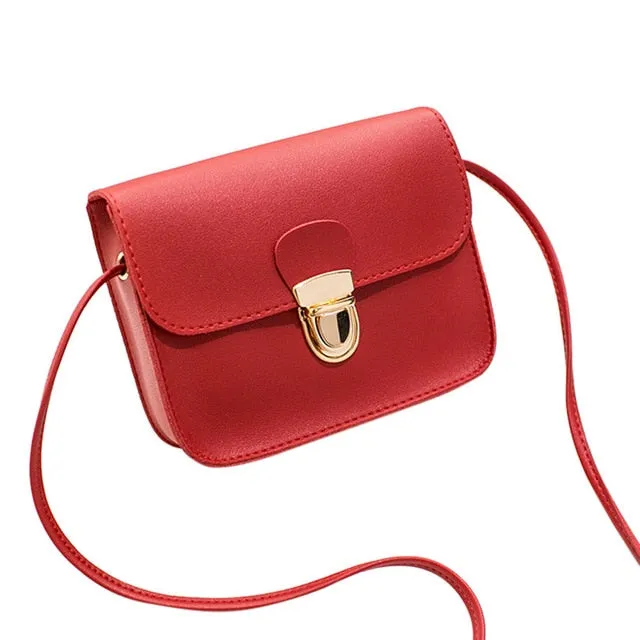 sac Fashion Famous Bundle deal Solid Lock Crossbody Cover Shoulder Bag Women Woman Bags Valentine's Day discount Messenger beach Brands Women Phone Color 2018 Bag
