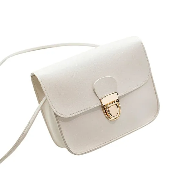 sac Fashion Famous Bundle deal Solid Lock Crossbody Cover Shoulder Bag Women Woman Bags Valentine's Day discount Messenger beach Brands Women Phone Color 2018 Bag