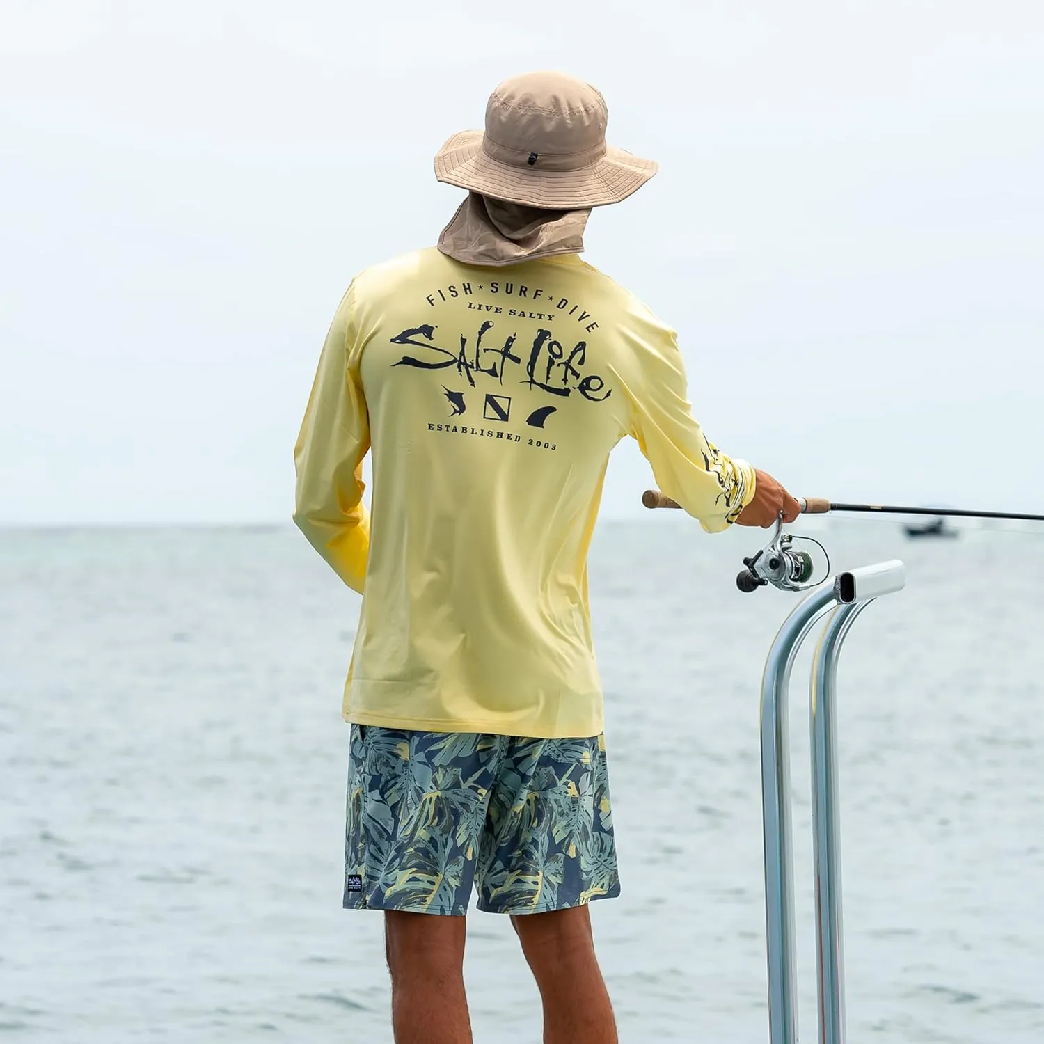 Salt Life Men's Loungin' Boardshort