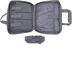 Satellite Mini Outdoor Travel Bag, Satellite Mini Carry Bag with 4 Pockets Shock Proof Oxford Cloth Carry Bag Organizer for Satellite Dish and All Accessories with Strap