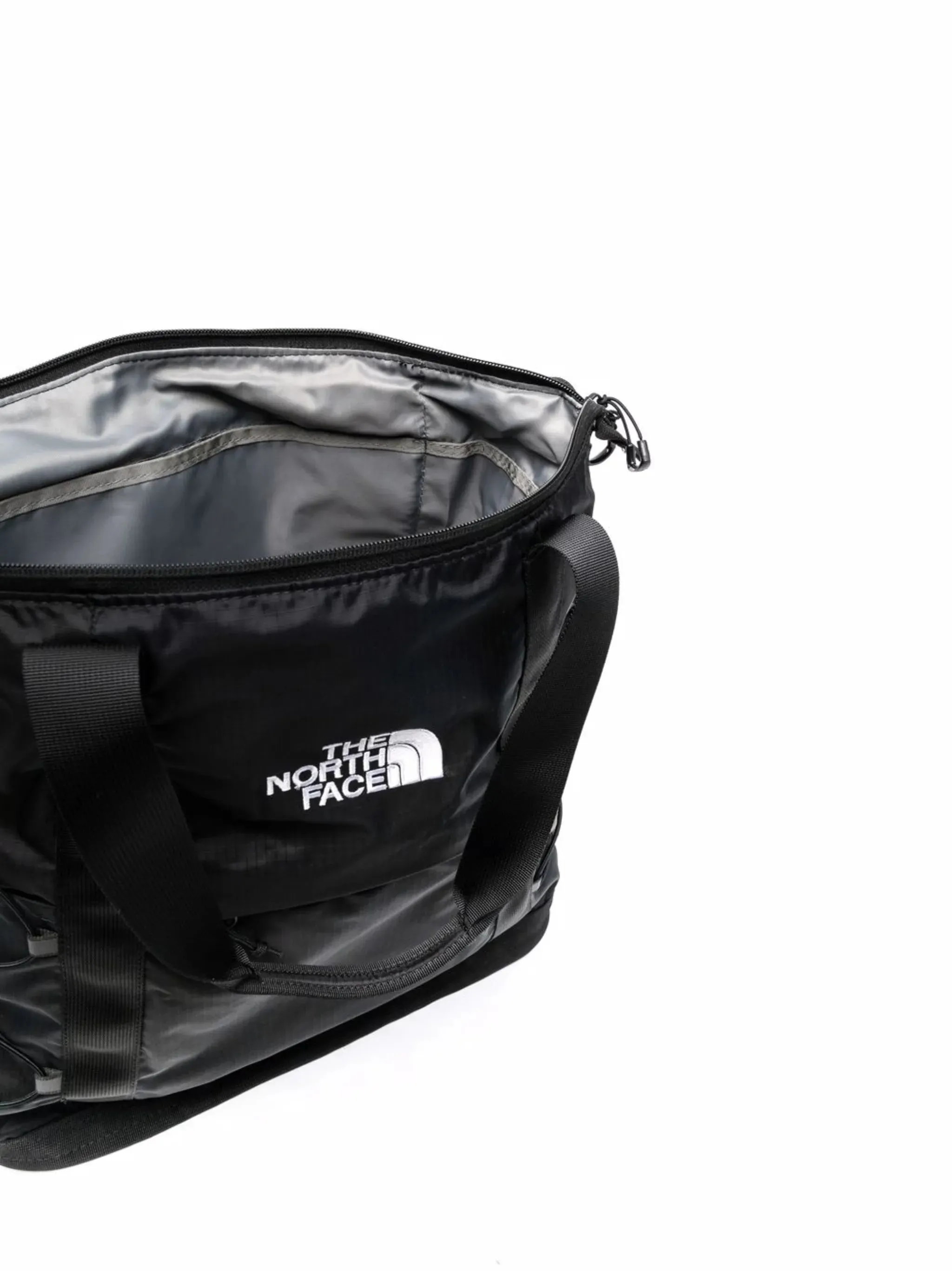 Satisfied Borealis logo-embroidered Heavy-duty bag tote