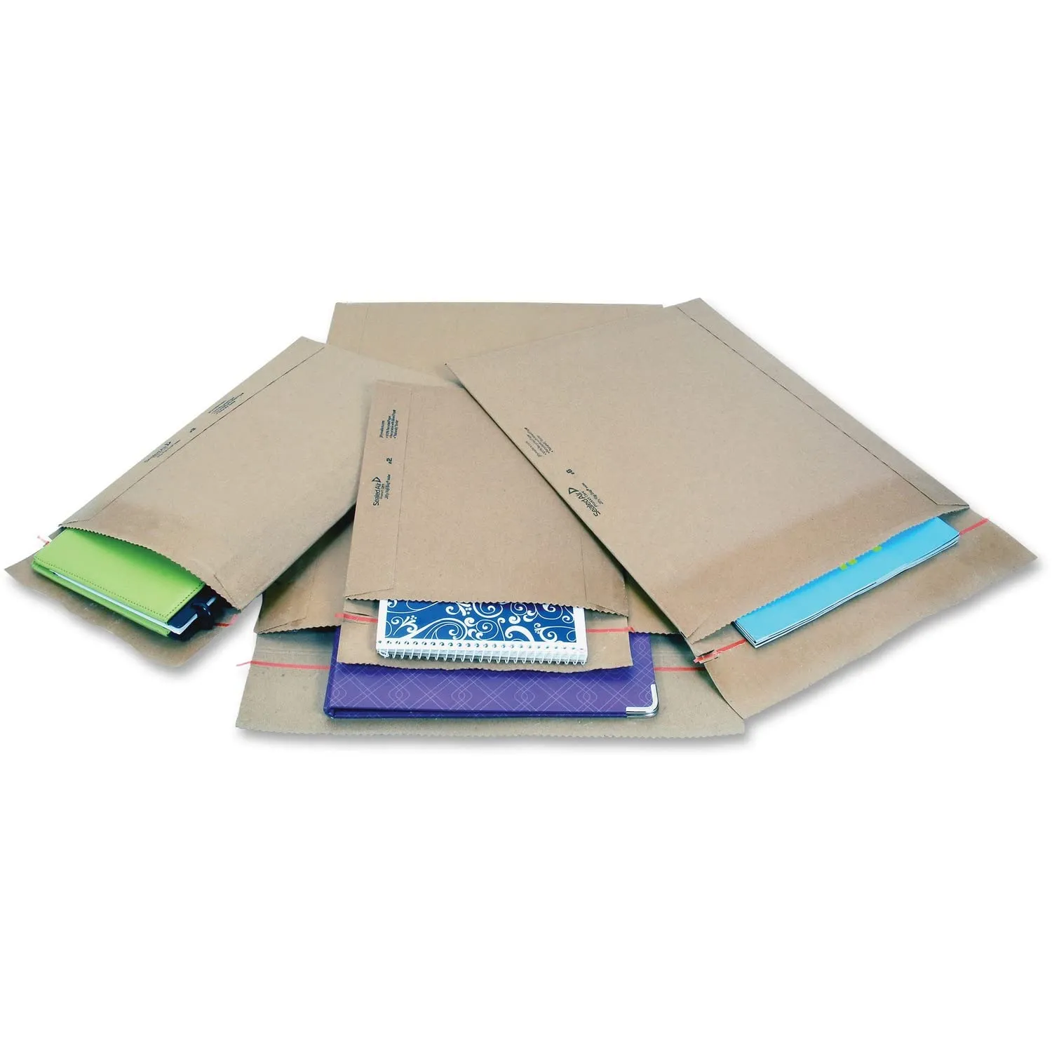 Sealed Air 64775 Jiffy Padded Peel & Seal Mailer, #2, 8 1/2 x 12, Natural Kraft, 25/Carton