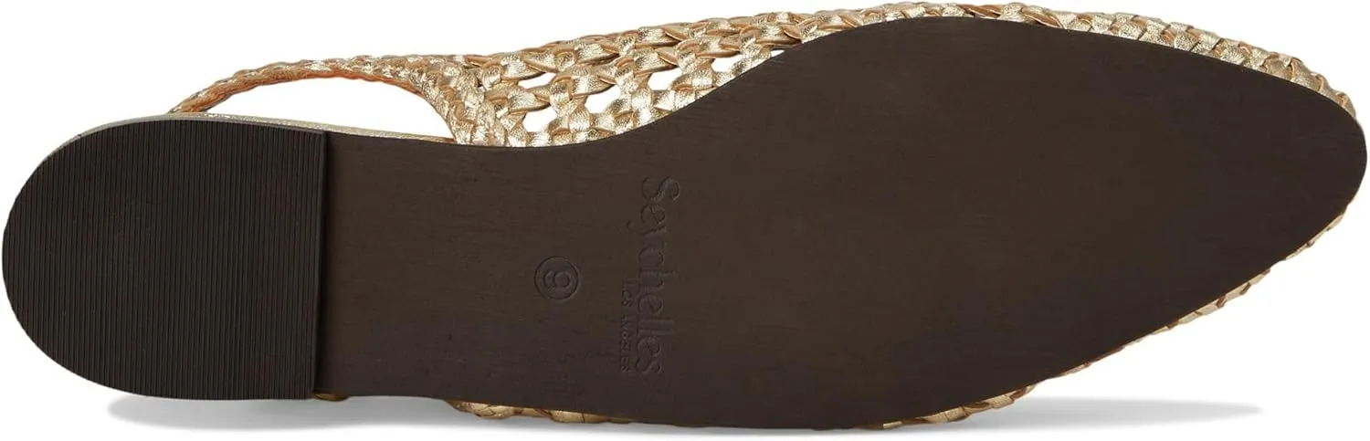 Seychelles Women's Avalon Metallic Leather Ballet Flat