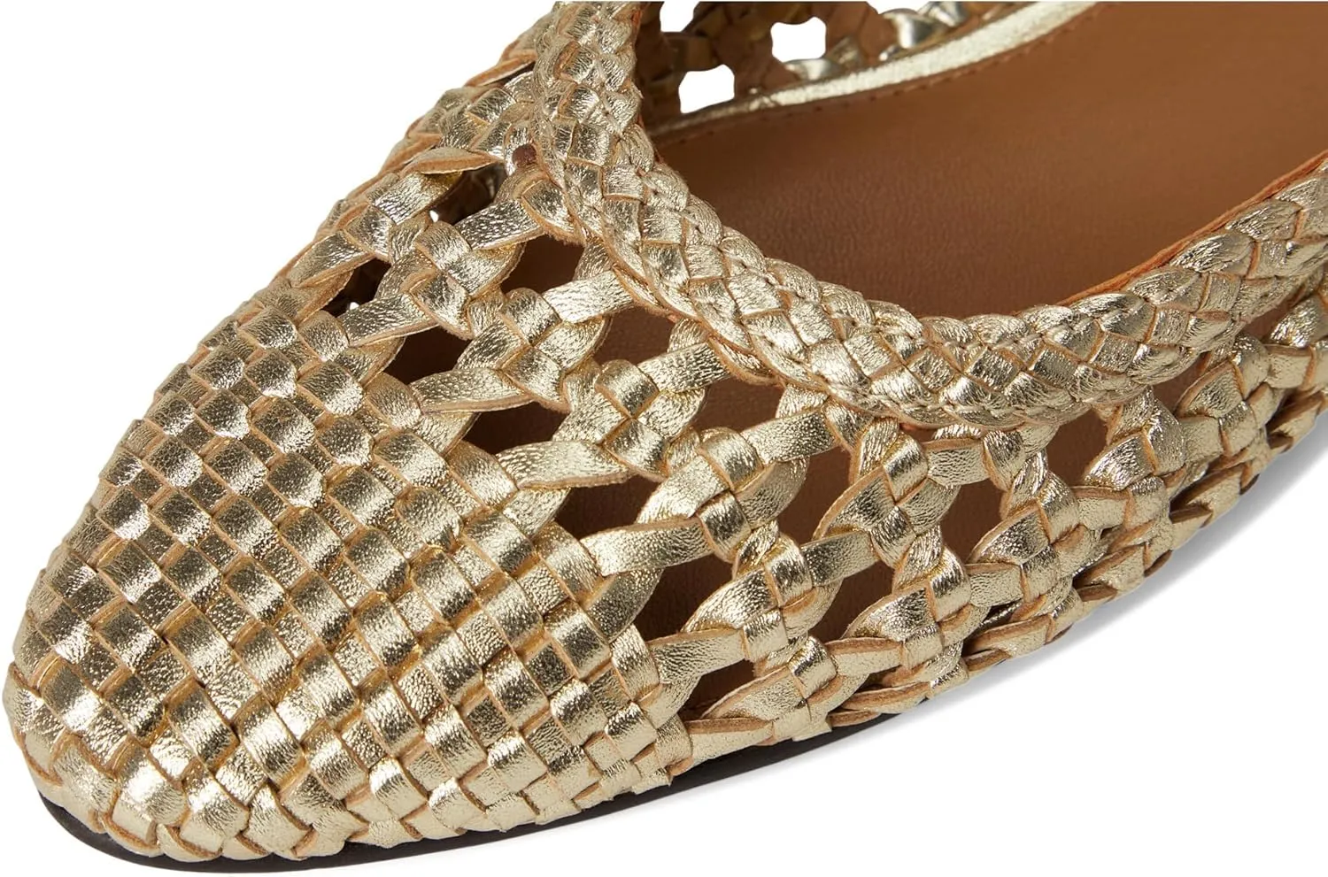 Seychelles Women's Avalon Metallic Leather Ballet Flat