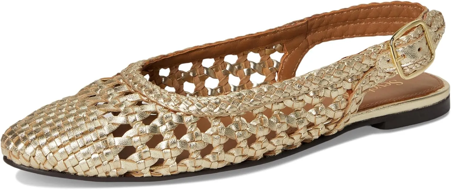 Seychelles Women's Avalon Metallic Leather Ballet Flat