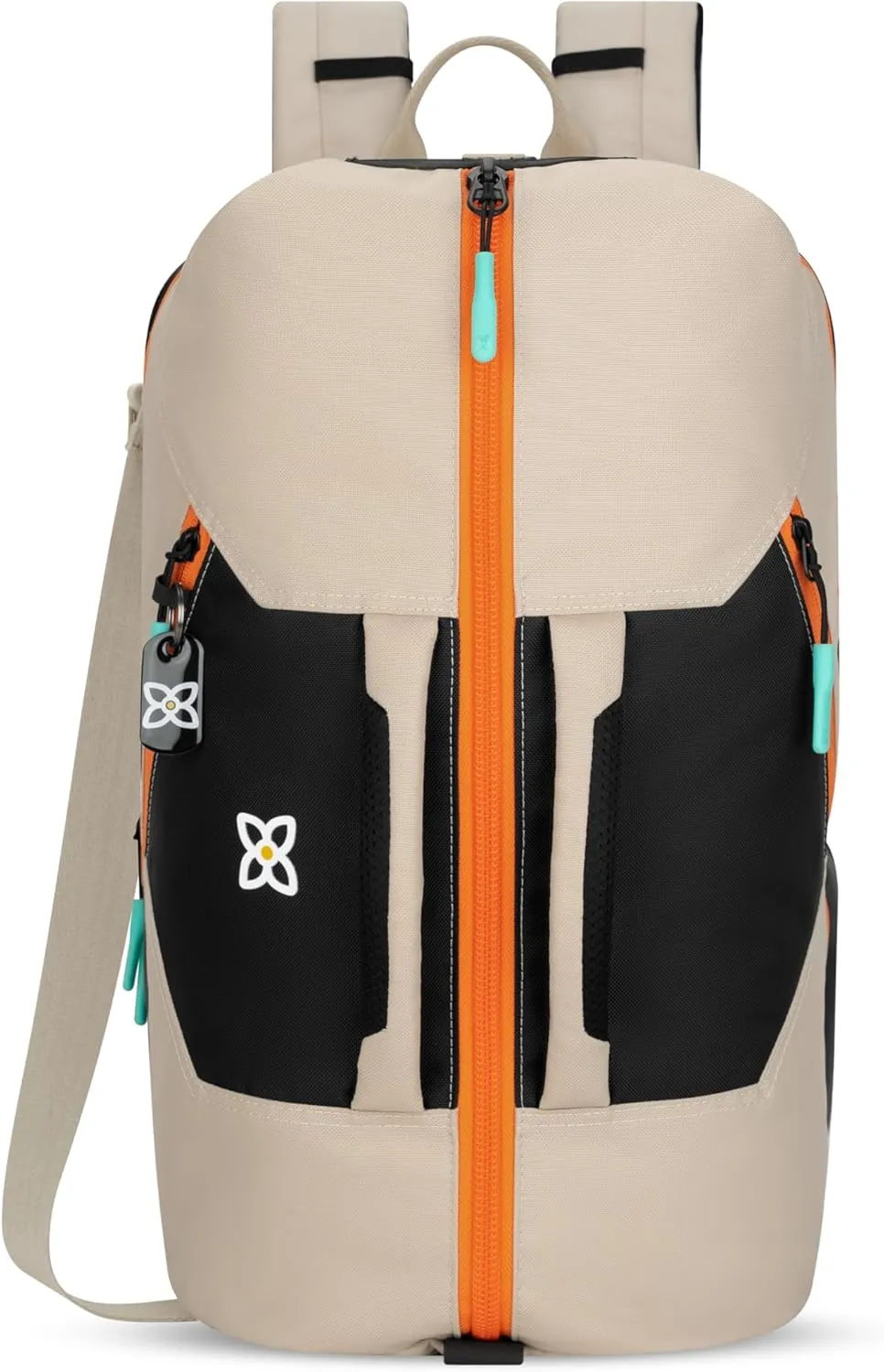 Sherpani Juno Convertible Duffel Backpack, 24L Expandable Carry-On, Travel Shoulder Bag for Women, Fits 15 Inch Laptop, Travel Gift for Mothers Day 2025 (Moab)