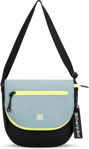 Sherpani Milli, Nylon Flap Crossbody Purse, Medium Shoulder Bag, Travel Crossbody Bags for Women, RFID Protection