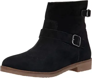 Shipping updates Complete catalog Slouchy Pull Booties Ankle Buckle On Black Galvann Suede Leather Lucky Brand