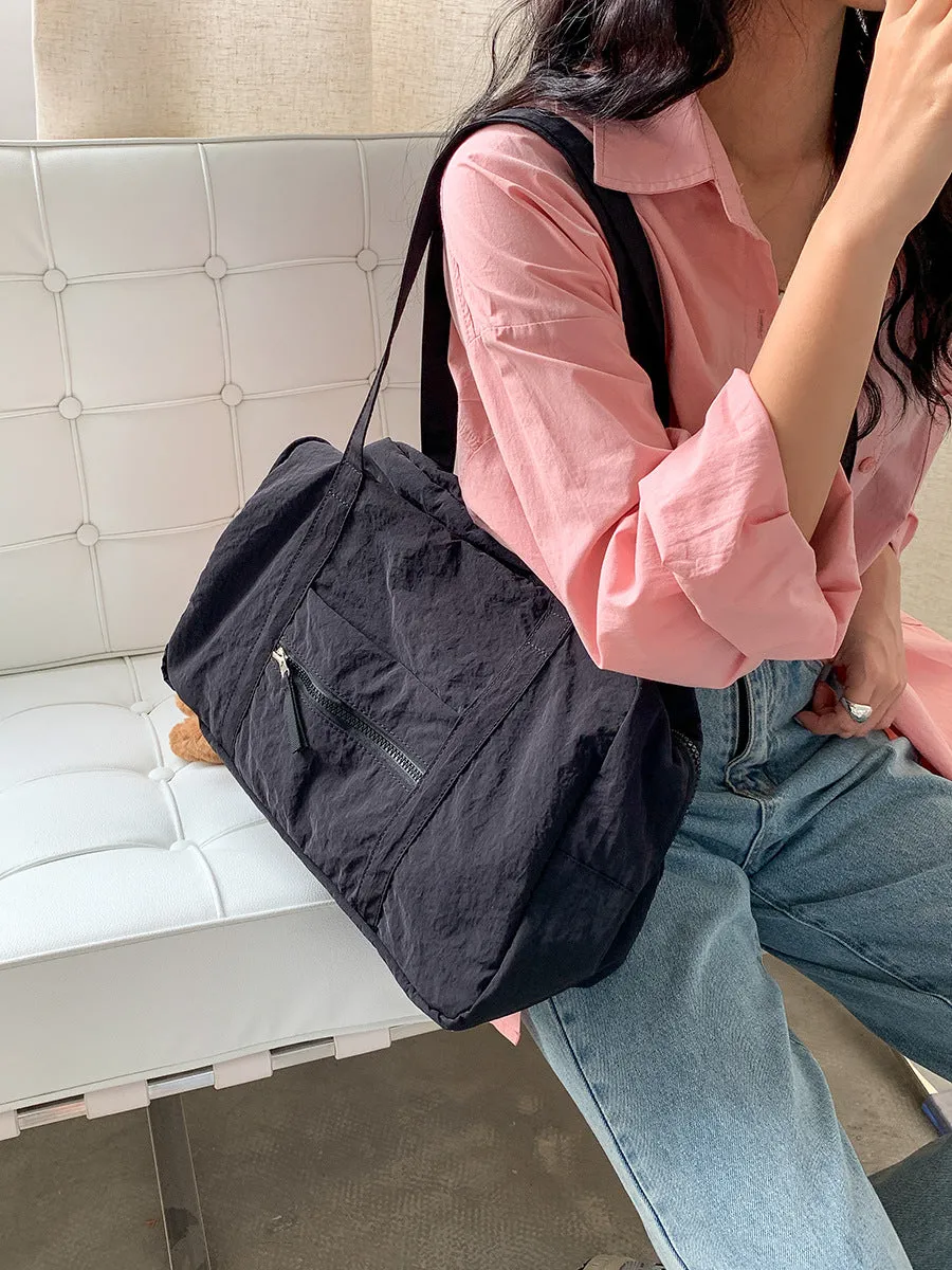 Short-distance Large Capacity Totes Female Class Shoulder Bags