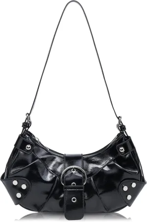 Shoulder Bag for Women - PU Leather Purse Adjustable Strap Hobo Crossbody Handbag with Zipper Closure