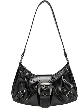 Shoulder Bag for Women Trendy Y2K Purse Handbag Top Handle Small Punk Purse Hobo Underarm Clutch Bag 2025