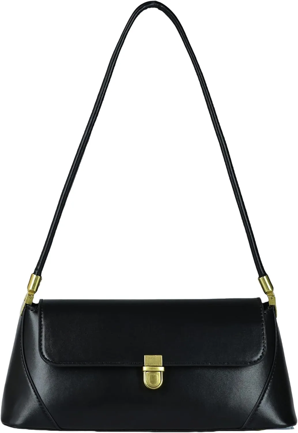Shoulder Bag for Women Vintage Purse Leather Handbags Small Tote Bags with Buckle Closure
