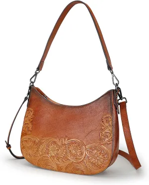 Shoulder Bag Women Crossbody Bag Genuine Leather Satchel Handbags Top Handle Purse