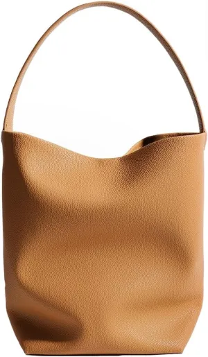 Shoulder Bag,Leather Crossbody Bucket,Top Handle Handbag,