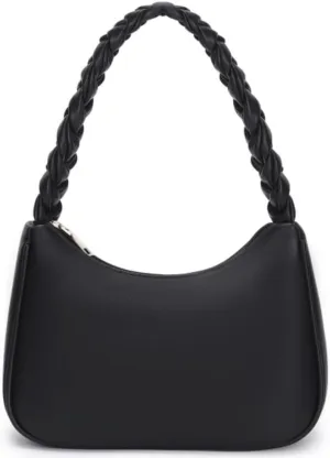 Shoulder Bags for Women, Cute Hobo Tote Handbag Mini Clutch Purse with Zipper Closure