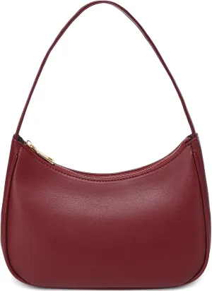 Shoulder Bags for Women, Cute Hobo Tote Handbag Mini Clutch Purse with Zipper Closure