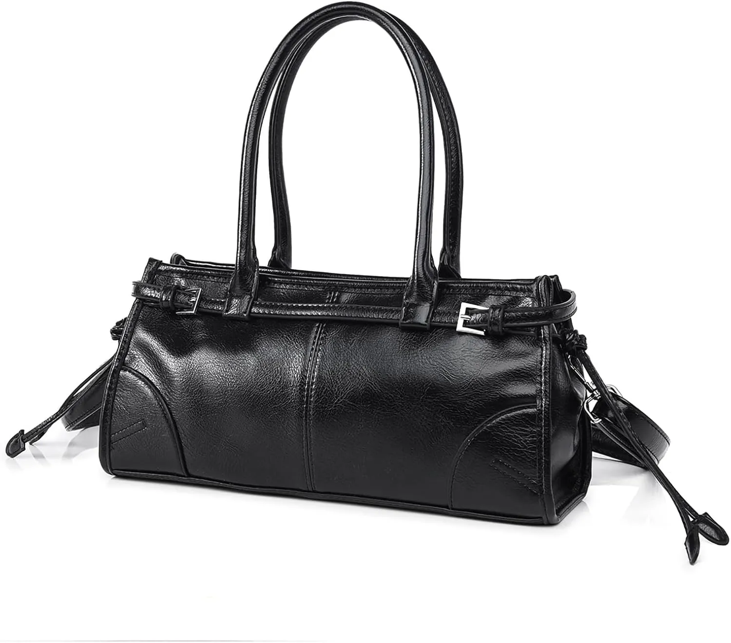 Shoulder Purse PU Leather Handbag for Women Top Handle Bag Satchel Purses