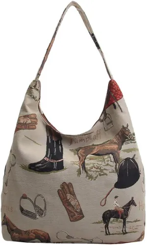 Signare Tapestry Hobo Shoulder bag Slouch Purse For Women