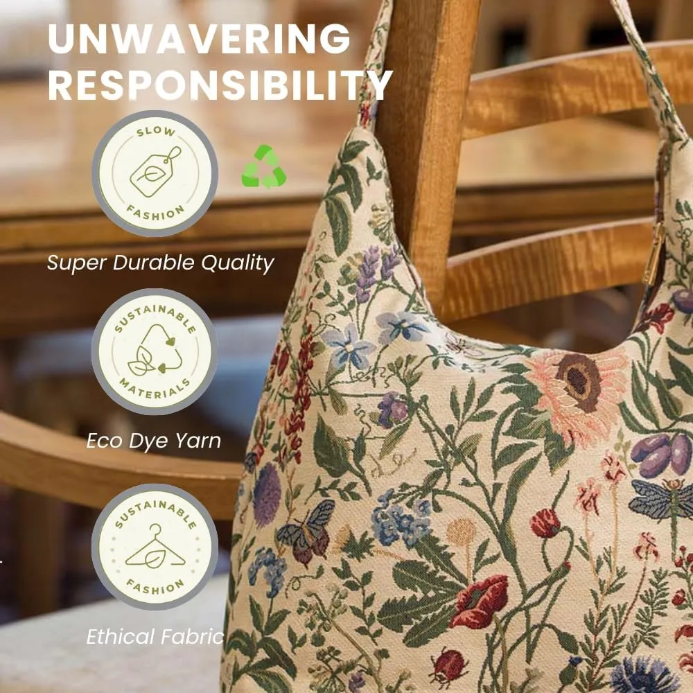Signare Tapestry Hobo Shoulder bag Slouch Purse For Women