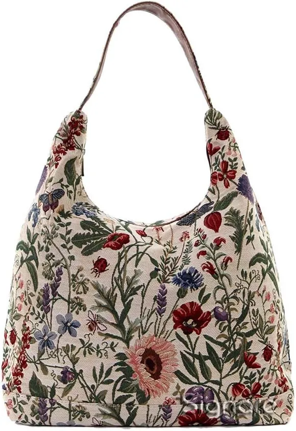 Signare Tapestry Hobo Shoulder bag Slouch Purse For Women