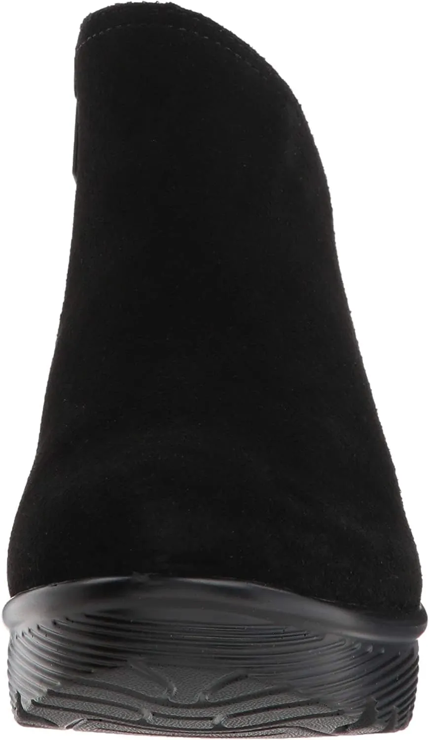 Skechers Women's Parallel Ditto Asymmetrical Collar Suede Bootie